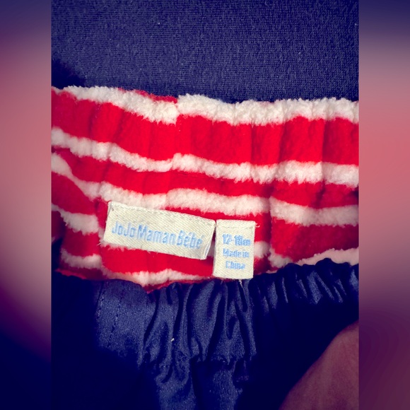 Jojo Maman Bebe Fleece-lined Waterproof snow pants / trousers in size 12-18 mo - Picture 2 of 6